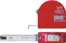 NW Taschenrollbandmaß VISO L.3m Band-B.16mm mm/cm EG II PA BMI (4000855882)
