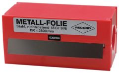 NW Metallfolie D.0,300mm VA 1.4301 L.2500mm B.150mm (4000858704)