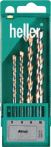 NW Universalbohrersatz Allmat 4tlg.D.5,6,8,10mm Rundschaft HELLER (4000864358)