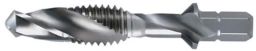 NW Kombigewindebohrer DIN3126 HSS 1/4 Zoll 6KT M6x5,0mm Steig. 1,00mm RUKO (4000867556)