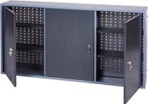 NW Werkzeugschrank B.1200xT.190xH.600mm m. 3 Türen 4 Lochrückw.inkl. 4 Einlegeböden (4000870177)