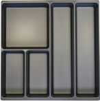 NW Schubladenunterteilungsmaterial Front-H.60mm 5 Fächer (4000870184)