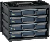 NW Sortimentskastentresor B.376xT.265xH.310mm 4Fächer je 2x 871440/871441 RAACO (4000871444)