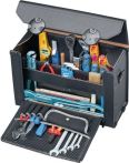 NW WerkzeugtascheB.415xT.165xH.275mmaus Rindleder schwarz4 Separat. CP-7 System (4000871727)