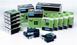 NW Schriftband Band-B.19mm Band-L.7m Stand.schwarz auf weiß DYMO (4000871916)
