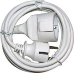NW Schutzkontaktverlängerung Schutzkontaktstecker/Kupplung L.3m H05VV-F 3x1,5mm (4000873685)