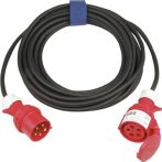 NW CEE-Verlängerung 16 A 400 V 10m H07RN-F 5x1,5 mm² schwarz IP44 (4000873800)