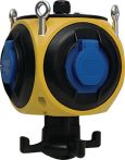 NW Hängestromverteiler IP44 ungesichert A.4xSteckdosen 230V Tüllen (4000873944)