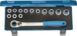 NW Steckschlüsselsatz 1/2 Zoll 6 KT 14 tlg. 10 - 24 mm 6 KT Stahlblechkassette (4000880518)
