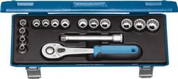 NW Steckschlüsselsatz 16tlg.SW 6-19mm 6KT Chrom UD-Profil (4000880560)