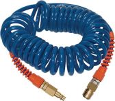 NW Spiralschlauchset ID 6,3mm AD 9,5mm L.6m PU Kuppl.DN 7,2 Rl.RIEGLER (4588880680)