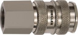 NW Schnellverschlusskupplung DN 10 IG STA/MS vern.Gew.R 3/8 Zoll 14,95 RIEGLER (4588880933)