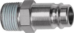 NW Stecknippel STA gehärtet/vern.Stecker DN 10 AG R 1/4 Zoll (4588880950)