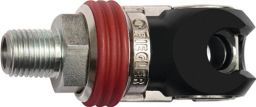 NW Schwenk-Sicherheitskupplung DN 7,2 AG STA Gew.G 3/8 Zoll 16,66mm RIEGLER (4588880961)