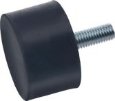 NW Anschlagpuffer GN 352 d1 20 mm,d2 M 6mm h 20mm m.Schr.GANTER (4601001785)
