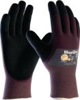 NW Handschuhe MaxiDry 56-425 Gr.9 lila/schwarz Nyl.m.Nitril/Nitril EN 388 Kat.II (4702000162)