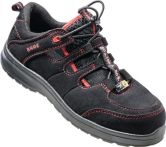 NW Damensicherheitsschuh Sue 2 Gr.36 schwarz/rot Mikrofaser S1 SRC ESD EN20345 BAAK (4702000740)