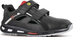 NW Sicherheitssandale Jake Gr.47 schwarz Pull Up-Leder S1P SRC ESD EN 20345 LUPOS (4703003247)