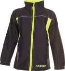NW Kindersoftshelljacke Junior Gr.110/116 anthrazit/gelb 100% PES PLANAM (4705039045)