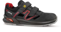 NW Sicherheitssandale Distance Gr.39 schwarz Leder/Nylon S1P SRC ESD EN20345 Lupos (4720000979)