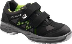 NW Sicherheitssandale 2120 A Gr.39 schwarz/grün Mikrofaser S1 ESD EN20345 STABILUS (8000076865)