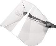 NW Elektrikerschutzschild glasklar,m.Helmhalterung 460x200mm (8000094971)