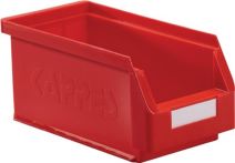 NW Sichtlagerkasten L290xB140xH130mm PE rot (9000428126)