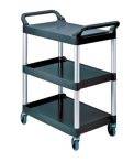 NW Etagenwagen L854xB473xH959mm Gesamt-Trgf.90kg 2 Etagen RUBBERMAID (9000444090)