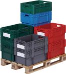 NW Drehstapelbehälter PP rot L600xB400xH210mm LA-KA-PE (9000446120)