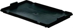 NW Deckel L600xB400mm schwarz PP f.Drehstapelbehälter LA-KA-PE (9000448217)