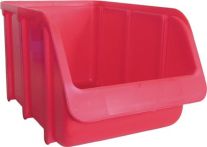 NW Sichtlagerkasten L240/210xB145xH125mm PP rot stapelbar HÜNERSDORFF (9000449010)