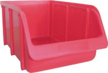 NW Sichtlagerkasten L335/295xB205xH155mm PP rot stapelbar HÜNERSDORFF (9000449012)