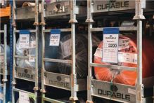 NW Dokumententasche B210xH148mm DIN A5 quer m.2 Neodym-Magn.dunkelblau Pak.a 10 St. (9000451005)