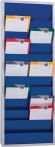 NW Werkstattplaner H1278xB554xT74mm ultramarinblau 2-reihig (9000451204)