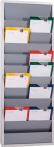 NW Werkstattplaner H1278xB554xT74mm grau 2-reihig (9000451205)