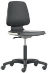 NW Arbeitsdrehstuhl Labsit Rollen Sitzschale blau Supertec-Gewebe schwarz 450-650mm (9000454073)