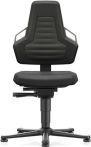 NW Arbeitsdrehstuhl Nexxit Bodengleiter Supertec-Gewebe schwarz 450-600mm BIMOS (9000454232)
