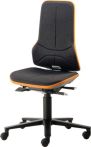 NW Arbeitsdrehstuhl Neon Rollen o.Polsterelement orange 450-620mm Permanentkontakt (9000454275)