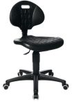 NW Arbeitsdrehstuhl Rollen Polyurethanschaum schwarz 410-540mm (9000454304)