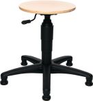 NW Drehhocker m.Bodengleitern Buche natur Sitz-H.390-520mm TOPSTAR (9000454311)
