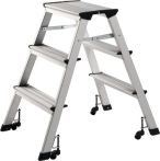 NW Klapptritt Stufen 3 Plattform-H.630mm Alu.fahrbar (9000460136)