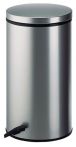 NW Tretabfallsammler 32l D310xH570mm Stahlbl.neusilber WESCO (9000467072)
