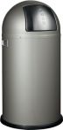 NW Abfallsammler Pushboy H755xBxTmm 50l neusilber WESCO (9000468677)