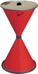 NW Standascher D405xH770mm rot Stahlbl.TKG (9000468702)
