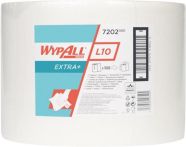 NW Putztuch WYPALL L10 EXTRA 7202 L380xB235ca.mm 1-lagig,perforiert weiß (9000469635)