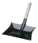 NW Kehrschaufel m.Holzgriff Kappe/Ring MET schwarz lack.Blatt-L.220xBlatt-B.230mm (9000470285)