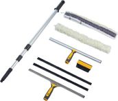 NW Fensterreinigungsset 8 tlg.B.450mm m.Alustiel Wischer Einwascher VERMOP (9000472113)