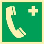 NW Rettungszeichen ASR A1.3/DIN EN ISO 7010/DIN 67510 L148xB148mm Nottelefon Ku. (9000477478)