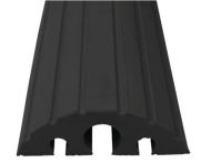 NW Schlauch- u.Kabelbrücke L1200xB210xH65mm Vollgummi schwarz (9000480231)