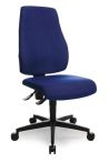 NW Bürodrehstuhl m.Permanentkontakt blau 420 - 550 mm o.Lehnen Trgf.110kg TOPSTAR (9000482870)